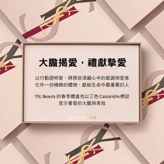 【YSL】官方直營 2025 限量黑鴉片禮盒(2025大膽揭愛系列/新品上市/送禮首選)