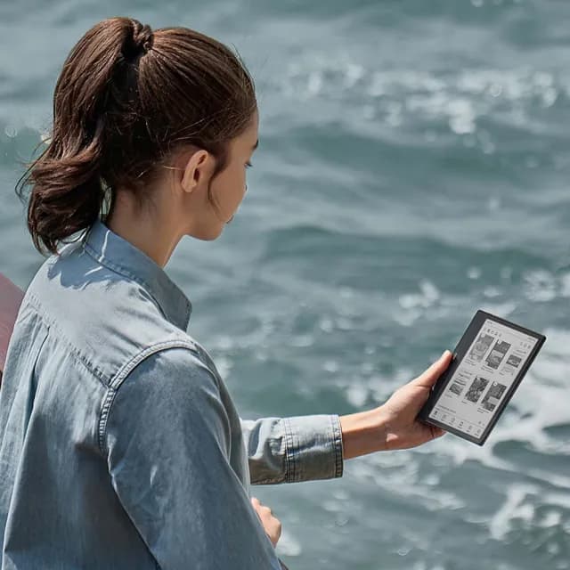 【BOOX 文石】Go 7 吋電子閱讀器 - 黑色(觸控筆皮套組)