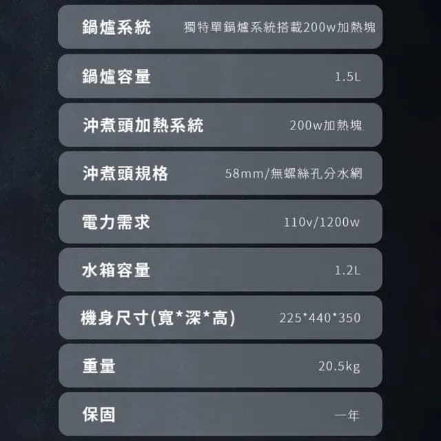 【Rocket Espresso】STONE Espresso Lite 半自動義式咖啡機 黑/白兩色任選(限量加贈 義式咖啡周邊7件組)