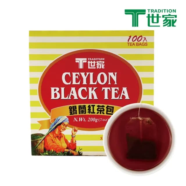 【T世家】經典錫蘭紅茶包2gx100包