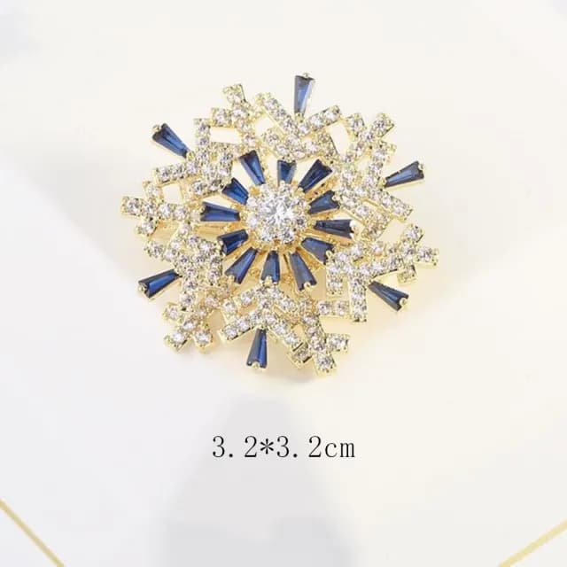 【Penny珮妮】韓版時來運轉可旋轉雪花胸針吊墜兩用款式10(母親節 交換禮物 生日禮 情人節 尾牙 新年 結婚)