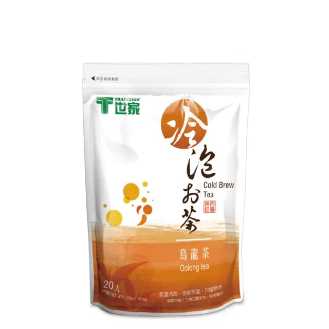 【T世家】冷泡茶烏龍茶三角茶包2.5gx20包