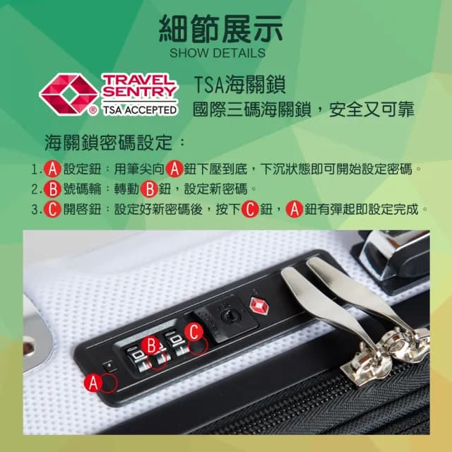 【LYNX官方直營】美國山貓 29吋行李箱(PC卡夢紋、防爆雙層拉鏈、隱藏式避震輪、耐摔耐刮、可加大)