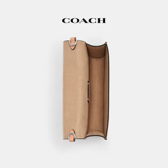 【COACH】蔻馳官方直營 TONI 斜背手袋-SV/褪胭脂粉色(CT778)