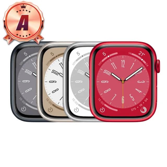【Apple】A級福利品 Watch Series 8 LTE 41mm 鋁金屬 智慧型手錶(贈超值配件禮)