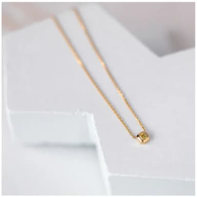 【Vividventure 亞帝芬奇】14K 8分 天然鑽石 黃彩鑽 鑽石 項鍊 芳登夕陽