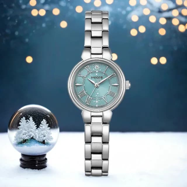 【CITIZEN 星辰】Wicca 魔法閃耀 台灣限定 太陽能女錶-23.5mm 手錶 禮物 送禮(KP2-116-73)