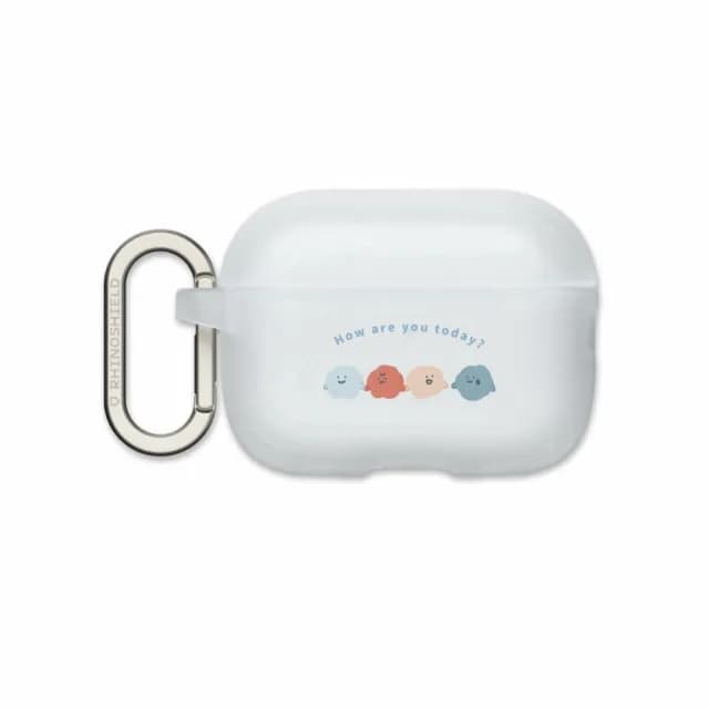 【RHINOSHIELD 犀牛盾】AirPods Pro2/Pro/第4代 無線耳機保護殼/手牽手一起走(方坊 Square Studio)