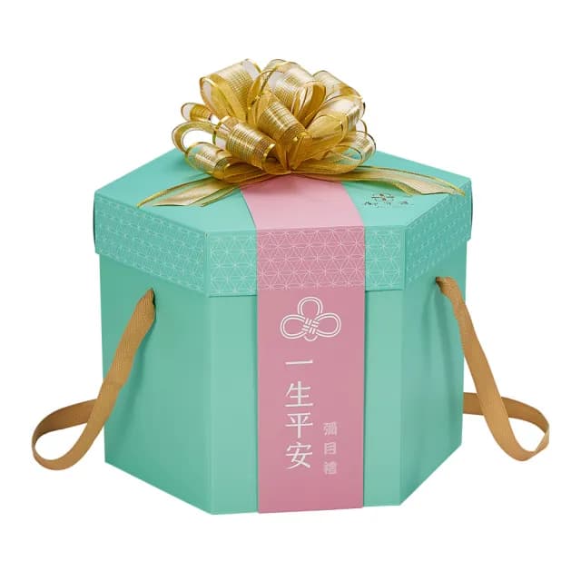 【御守護 Purestore】彌月禮盒 一生平安-女寶款(彌月禮 生日禮 滿月禮 新生兒禮)