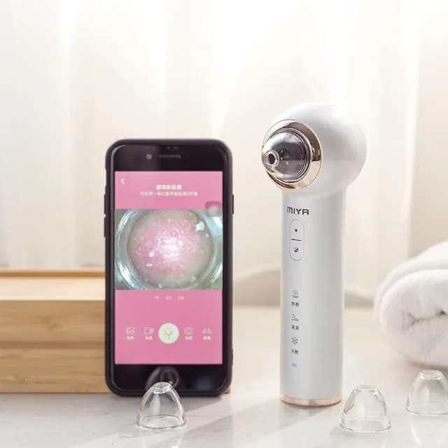 【MIYA】美肌日記 HD 極淨冷熱敷粉刺機 MY-WF120(粉刺機 毛孔清潔 黑頭儀 美容儀 情人節禮物 雙11)