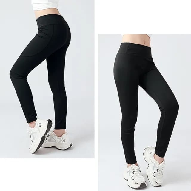 【橘魔法】大童 彈力運動瑜珈褲(長褲 瑜珈褲 內搭褲 貼身褲 合身褲 涼感 冰絲 女童 兒童 童裝)