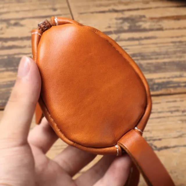 【MoonDy】父親節禮物 零錢包 真皮包包 零錢包 小零錢包 頭層牛皮 老鼠 造型零錢包 兒童零錢包 零錢盒 鑰匙