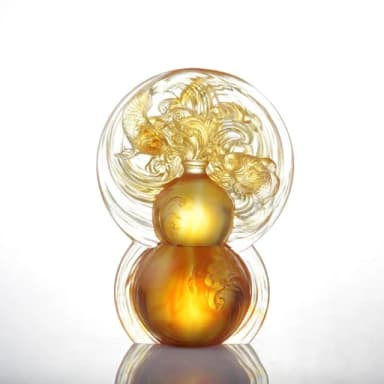 【琉璃工房 LIULI】源源富餘 入厝禮/轉任/感謝(禮/琉璃/禮物/水晶/藝術品/禮贈/企業)