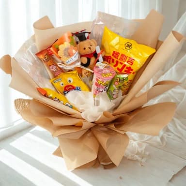 【GXS】零食花束 畢業花束 生日禮物(零食花束 畢業花束)