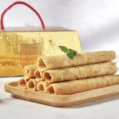 【紅豆食府】蛋捲金磚禮盒 共五盒