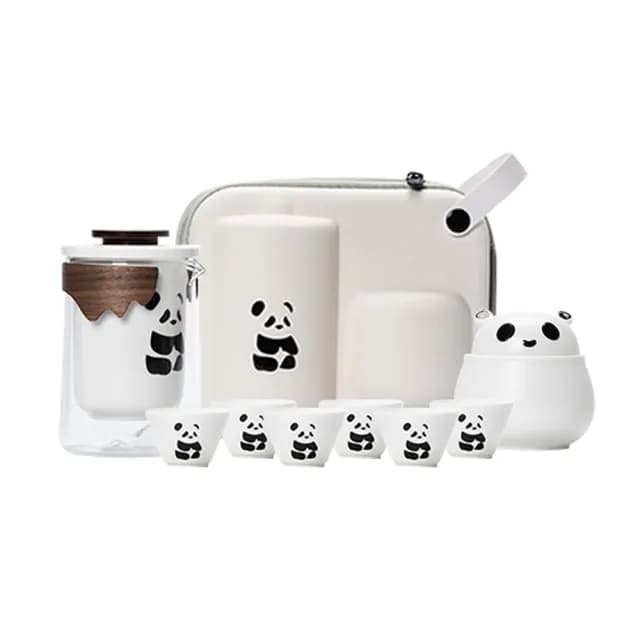 【WE FIT】熊貓旅行茶具組(SG260)