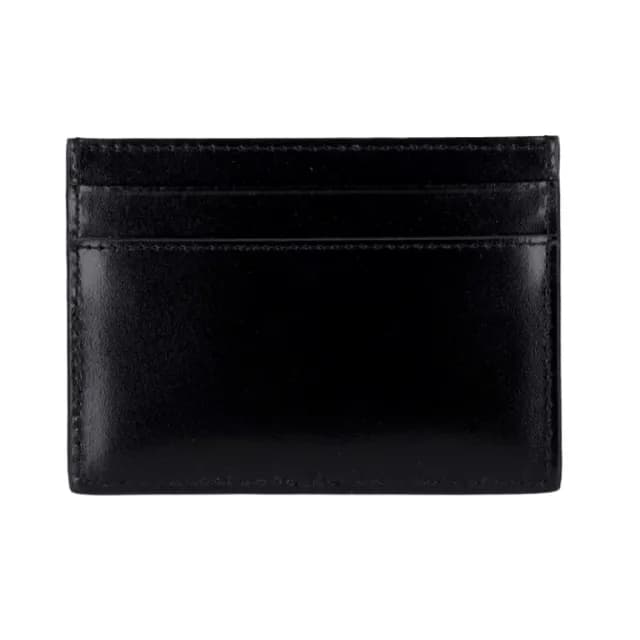 【Vivienne Westwood】春夏新款 品牌LOGO 亮面漆皮卡夾(黑色)
