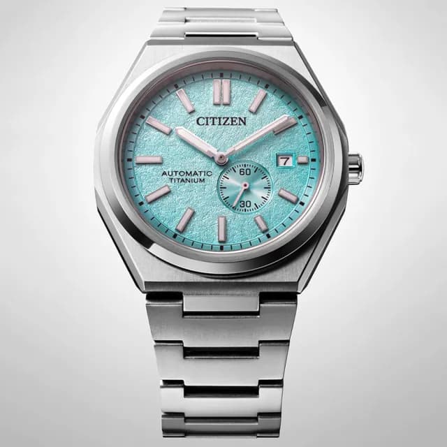 【CITIZEN 星辰】Mechanical系列 Zenshin 新鈦度 限量 小秒針機械腕錶 父親節 禮物 送禮 推薦(NJ0180-80M)