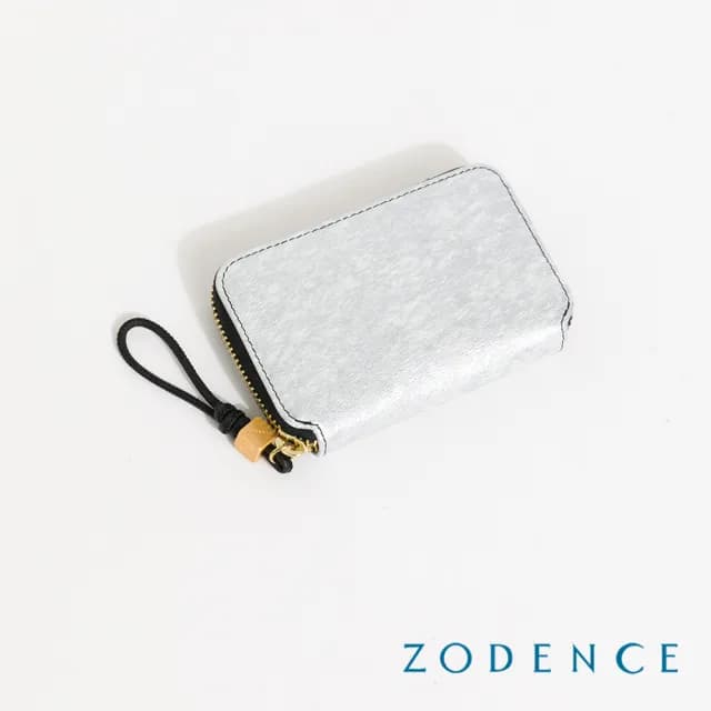 【ZODENCE 佐登司】PAINTING進口真皮印象藝術卡片零錢包(多色/真皮/2025新款上市)