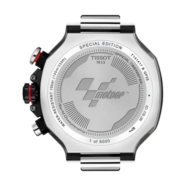 【TISSOT 天梭】T-RACE 競速系列 MotoGP 計時腕錶 畢業禮物 送禮 推薦(T1414172708100)