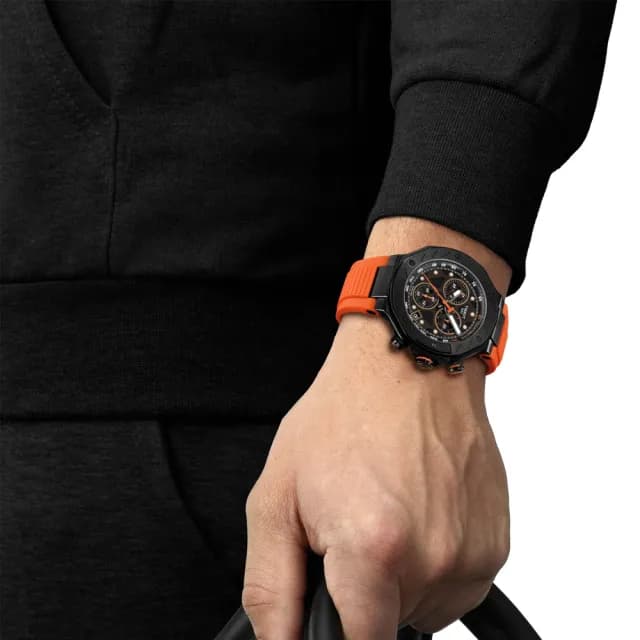 【TISSOT 天梭】T-RACE 競速系列 MotoGP 計時腕錶 畢業禮物 送禮 推薦(T1414173705102)