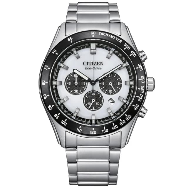 【CITIZEN 星辰】Chronograph系列 時尚光動能計時腕錶 七夕 情人節 送禮 推薦(CA4674-58A)