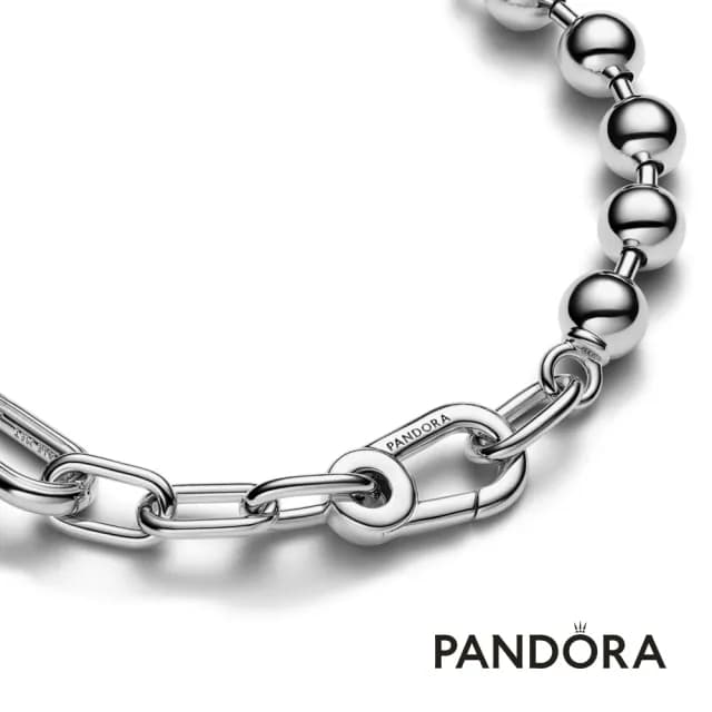 【Pandora 官方直營】PandoraME金屬圓珠鏈圈手鏈