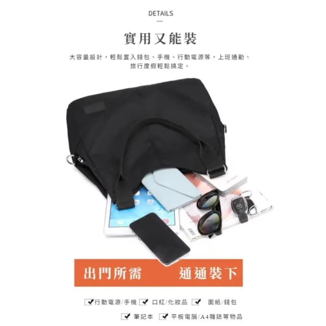 【絕世百搭】父親節禮物 日系簡約休閒多口袋通勤帆布包(大容量 通勤包 大學生書包 腋下包 單肩包 斜背包 托