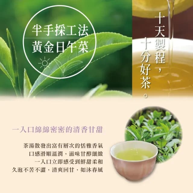 【台灣茶人】比賽級高山茶葉150g*8件組(共2斤)