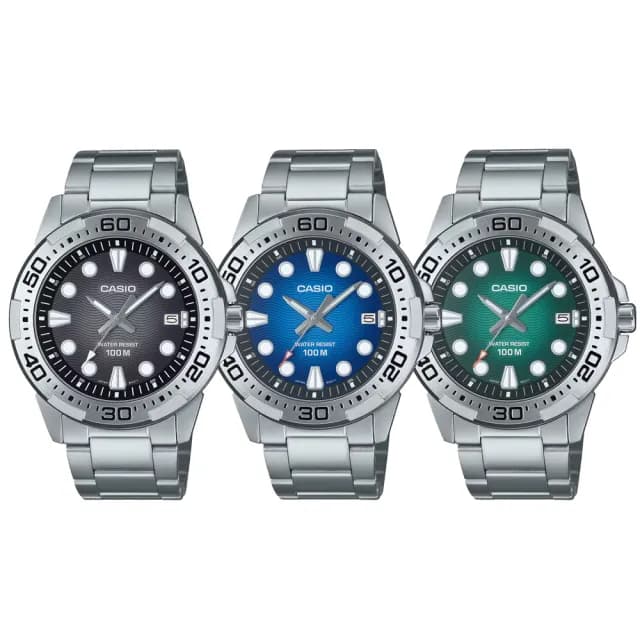 【CASIO 卡西歐】運動腕錶 七夕 情人節 送禮 推薦(MTD-140D-1AV / MTD-140D-2AV / MTD-140D-3AV)