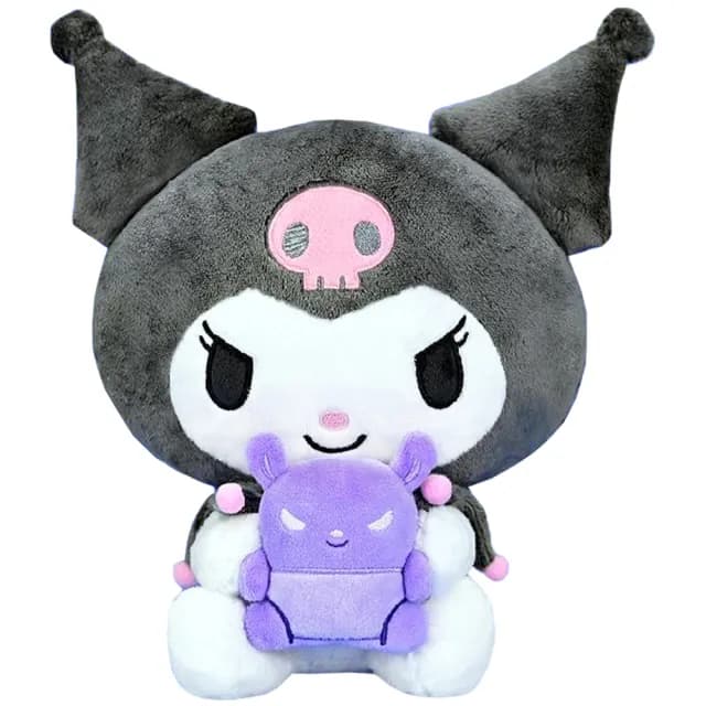 【TDL】三麗鷗酷洛米絨毛娃娃玩偶抱枕抱巴庫款30公分 896684(生日禮物 聖誕節)