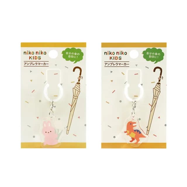 【GOOD LIFE 品好生活】父親節禮物 微笑動物雨傘標示吊牌(日本直送 均一價)