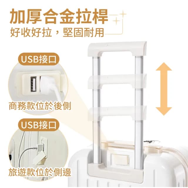 【Odyssey】20吋前開式多功能行李箱(旅行箱 前開式行李箱 登機箱 靜音萬向輪 出國 旅遊 出差)