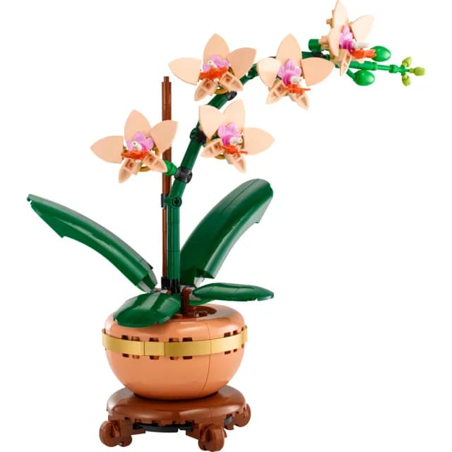 【LEGO 樂高】Botanicals 10343 迷你蘭花(居家擺設 花藝植栽 節慶禮物 玩具模型 母親節)