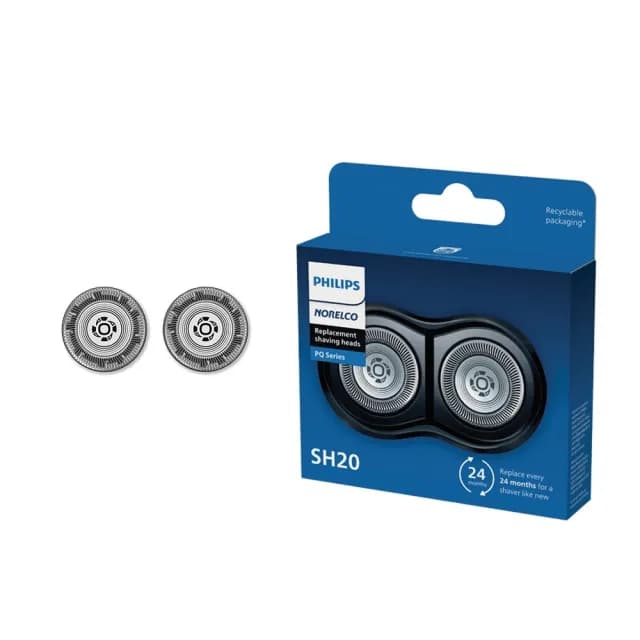 【Philips 飛利浦】官方直營 電鬍刀刀頭 SH20/21(適用PQ888、YQ660)