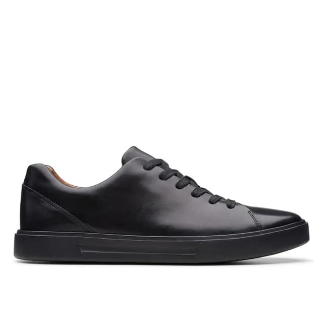 【Clarks】男鞋 Un Costa Lace 全皮面板鞋風潮綁帶休閒鞋(CLM44904C)