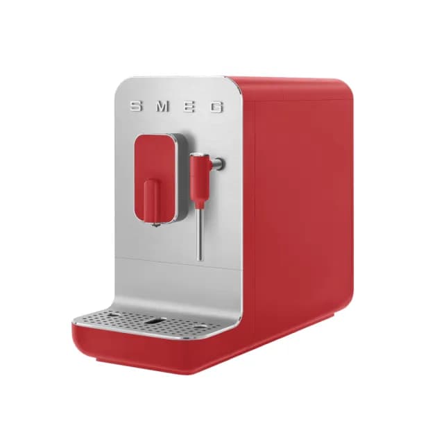 【SMEG】義大利全自動義式咖啡機-魅惑紅(BCC02RDMUS)