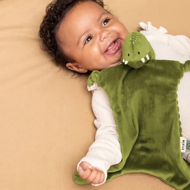 【Trixie 比利時】動物造型寶寶安撫巾 多款可選(口水巾 安撫玩偶 彌月禮)