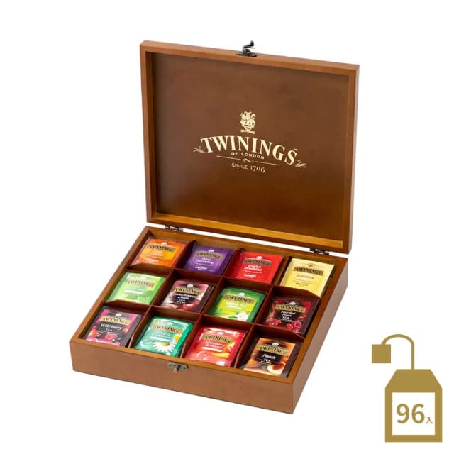 【Twinings唐寧茶】經典皇家禮盒-經典茶包96包(附贈提袋 #送禮首選#茶包禮盒#茶葉禮盒)