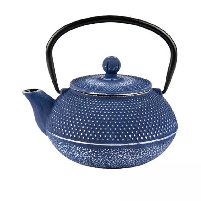 【EXCELSA】Oriented鑄鐵濾茶壺 青金石藍800ml  / 茶具 煮茶壺 日式茶壺 燒水壺 鑄鐵茶壺