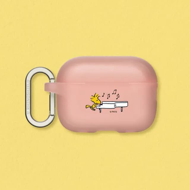 【RHINOSHIELD 犀牛盾】AirPods Pro2/Pro/第4/3/2/1代 無線耳機保護殼/史努比-鋼琴家胡士托(Snoopy)