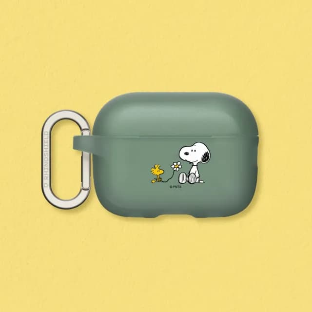 【RHINOSHIELD 犀牛盾】AirPods Pro2/Pro/第4/3/2/1代 無線耳機保護殼/史努比-浪漫一下(Snoopy)