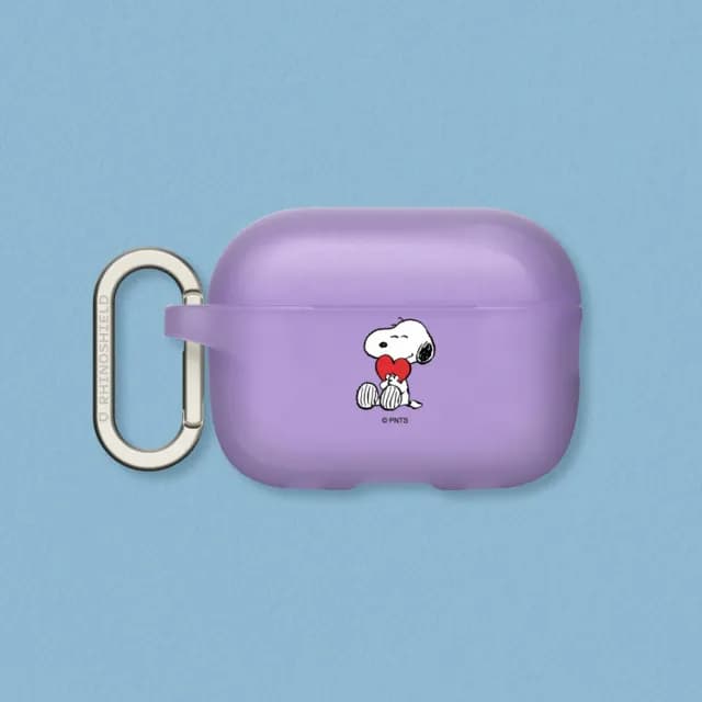 【RHINOSHIELD 犀牛盾】AirPods Pro2/Pro/第4/3/2/1代 無線耳機保護殼/史努比-愛心Snoopy(Snoopy)