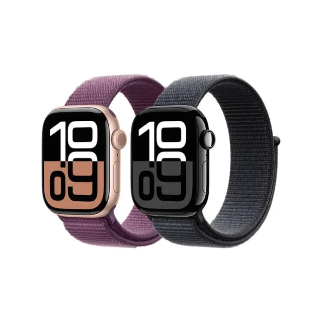 【Apple】Apple Watch S10 GPS 46mm(鋁金屬錶殼搭配運動型錶環)