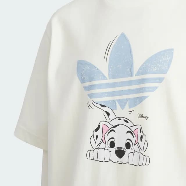 【adidas 愛迪達】迪士尼 101忠狗 短袖上衣 T恤  童裝 - Originals KG6627
