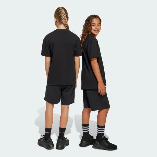 【adidas 愛迪達】FUTURE ICONS 運動短褲 童裝 JI6266