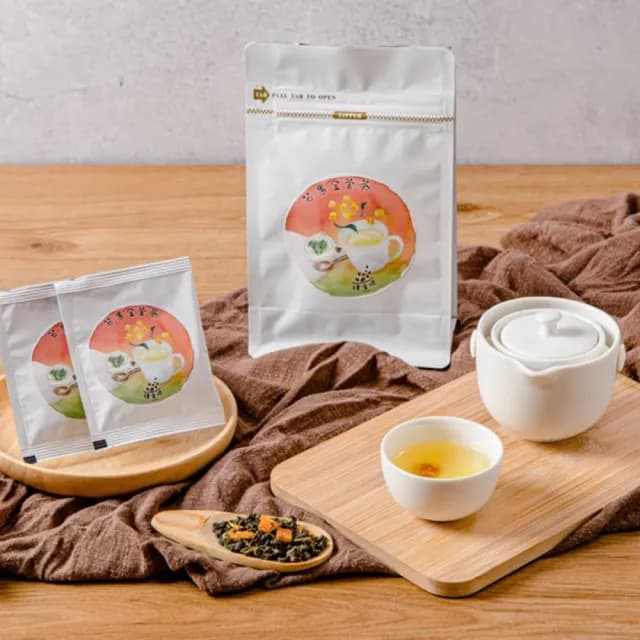即期品【肆食吧】芒果金萱 茶葉包 6gx10包
