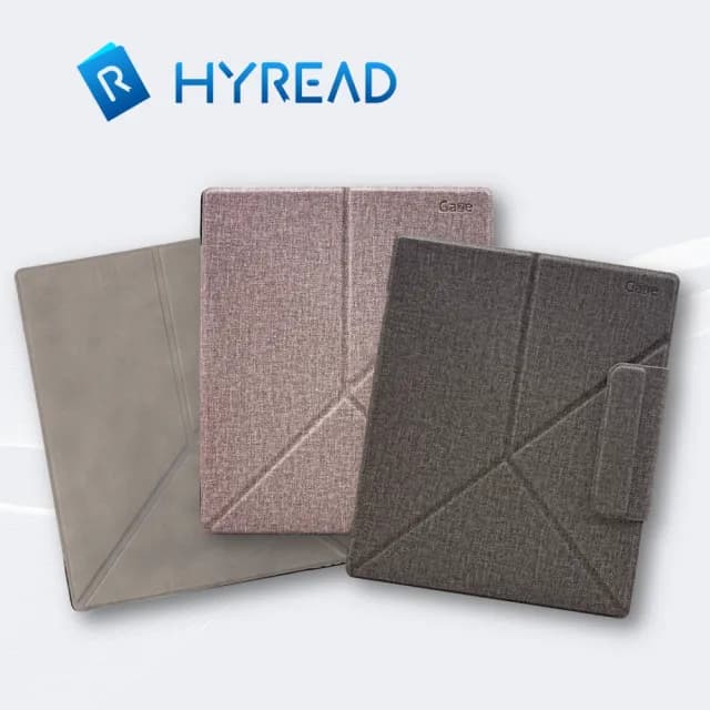 【HyRead】 Gaze Pro XC 10.3吋彩色電子紙閱讀器-沉穩黑 殼套組