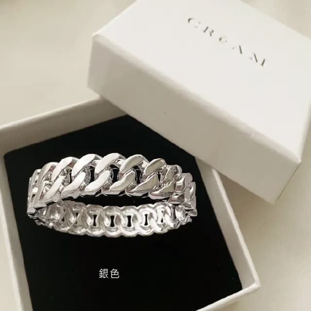 【CReAM】Sandy 編織麻花手金色銀色玫瑰金色鐲手環(生日 禮物 送禮 禮盒)