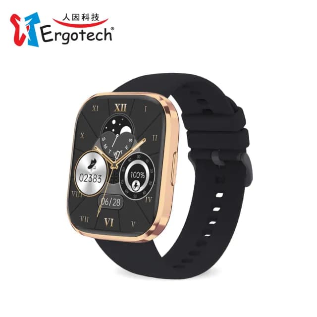 【Ergotech 人因科技】MWB270 心率血氧藍牙通話手錶 2吋